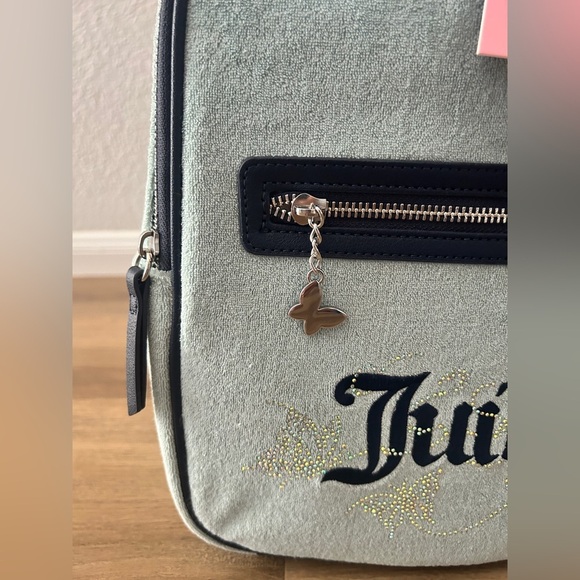 Juicy Couture Mint Backpack w/ Heart Coin Pouch, Exclusive- NWT - Picture 3 of 14